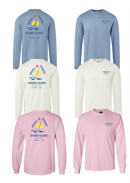 Cocktails and Catamarans - Sustainable Long Sleeve Tee