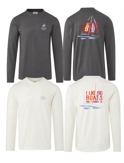 I Like Big Boats - Sustainable Long Sleeve Tee