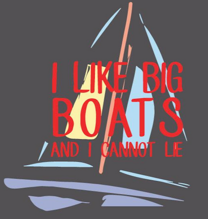 I Like Big Boats - Sustainable Long Sleeve Tee