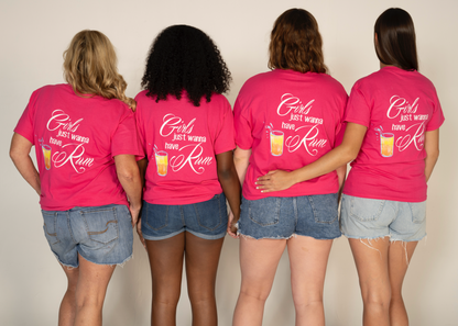 Girls Just Wanna Have Rum - Short Sleeve Tee